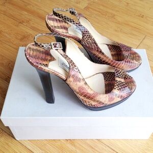 Gorgeous snakeskin Jimmy Choo heels 💯authentic